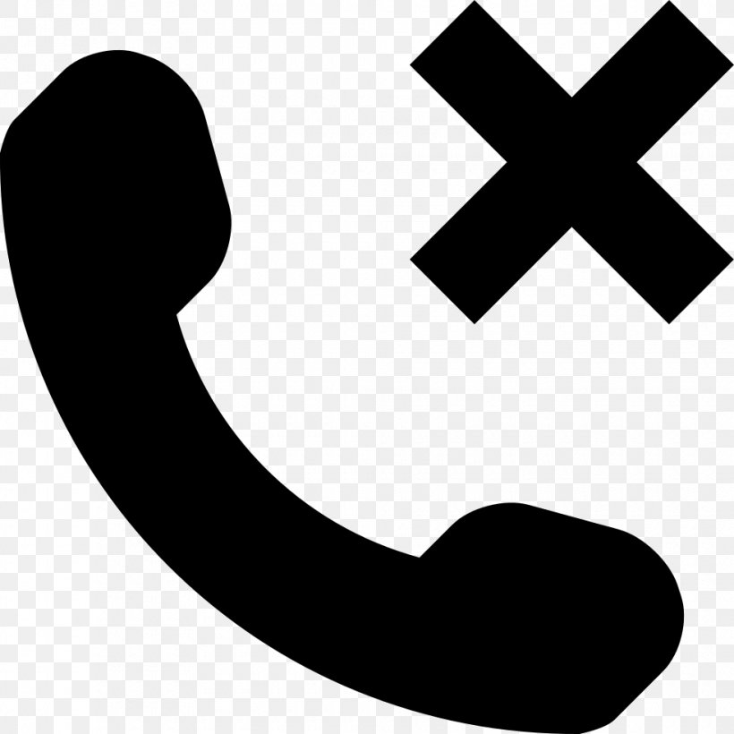 Telephone Call Symbol Missed Call Mobile Phones, PNG, 980x980px, Telephone Call, Black And White, Brand, Handset, Logo Download Free