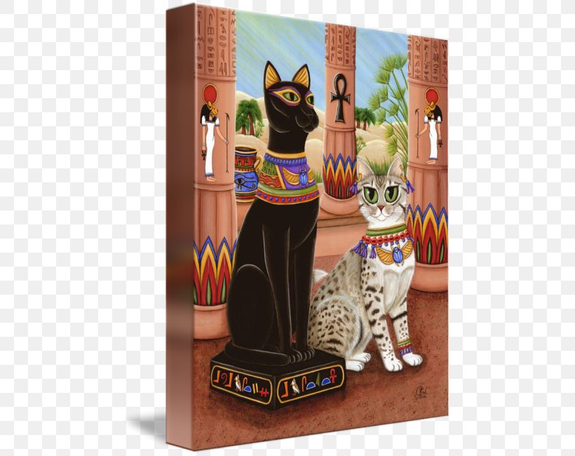 Egyptian Mau Ancient Egypt Temple Of Bastet Bubastis, PNG, 470x650px, Egyptian Mau, Ancient Egypt, Art, Bastet, Canvas Download Free