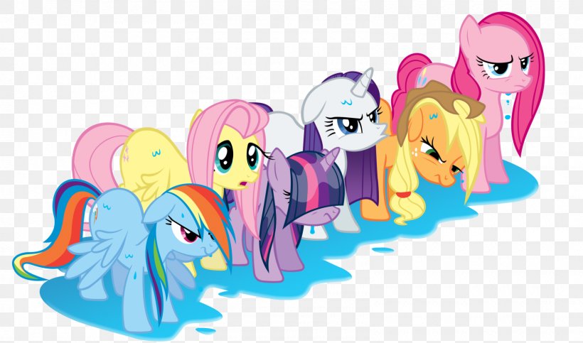 My Little Pony Pinkie Pie Applejack Fluttershy, PNG, 1600x943px, Watercolor, Cartoon, Flower, Frame, Heart Download Free