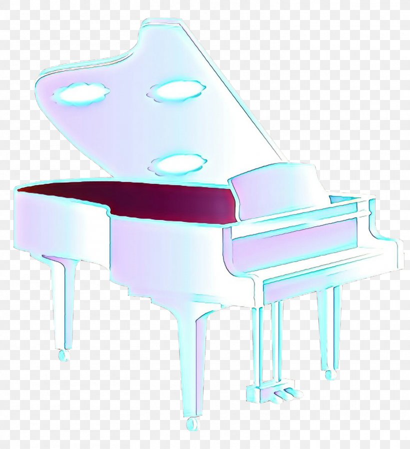 Piano Turquoise Spinet Technology Electronic Instrument, PNG, 1461x1600px, Cartoon, Electronic Device, Electronic Instrument, Fortepiano, Furniture Download Free