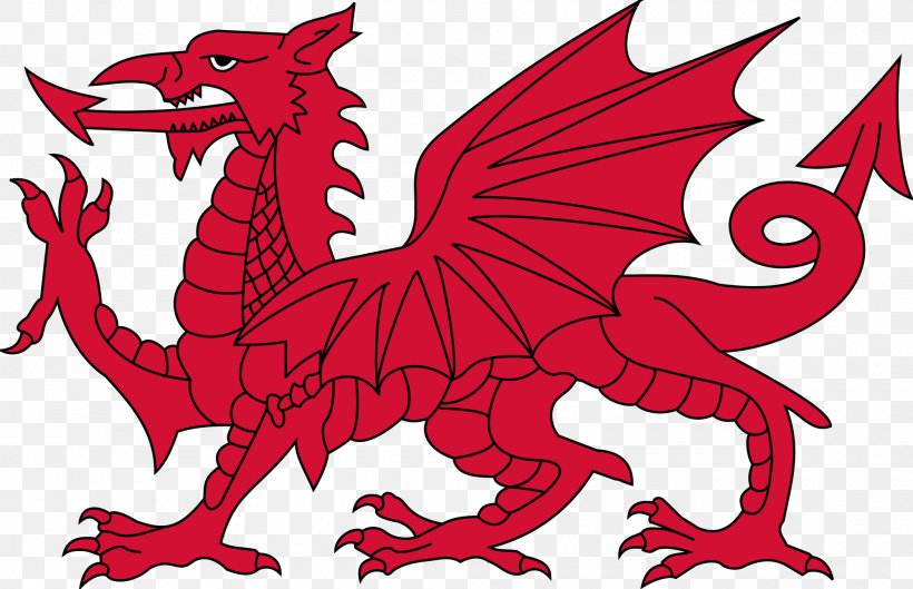 Flag Of Wales Welsh Dragon Clip Art, PNG, 2000x1291px, Wales, Art, Chinese Dragon, Dragon, Fictional Character Download Free