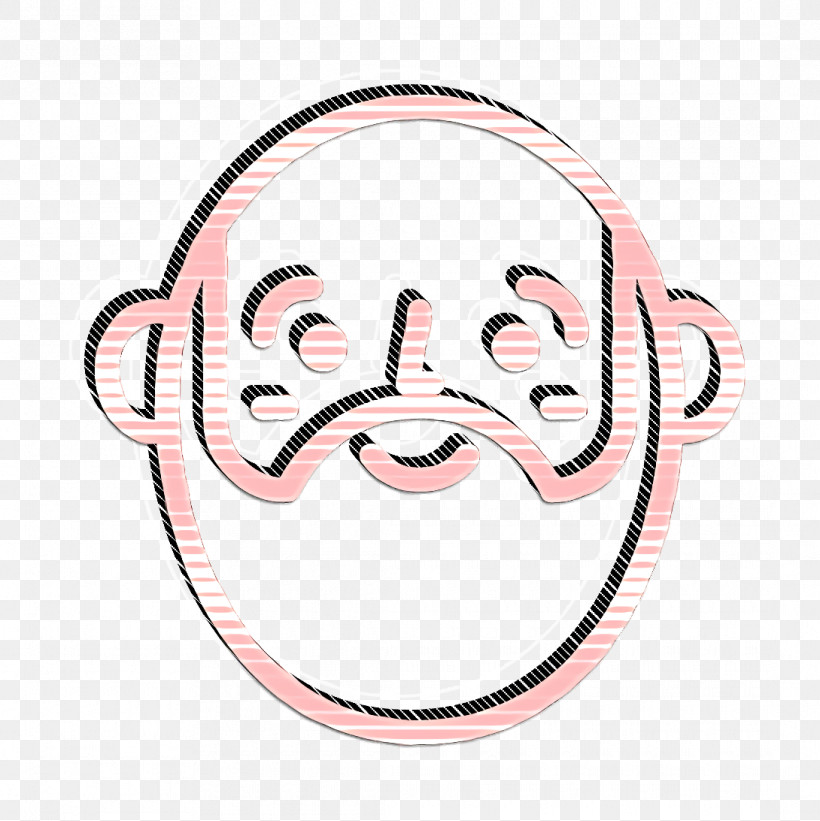 Happy People Outline Icon Man Icon Beard Icon, PNG, 1090x1092px, Happy People Outline Icon, Analytic Trigonometry And Conic Sections, Beard Icon, Cartoon, Circle Download Free