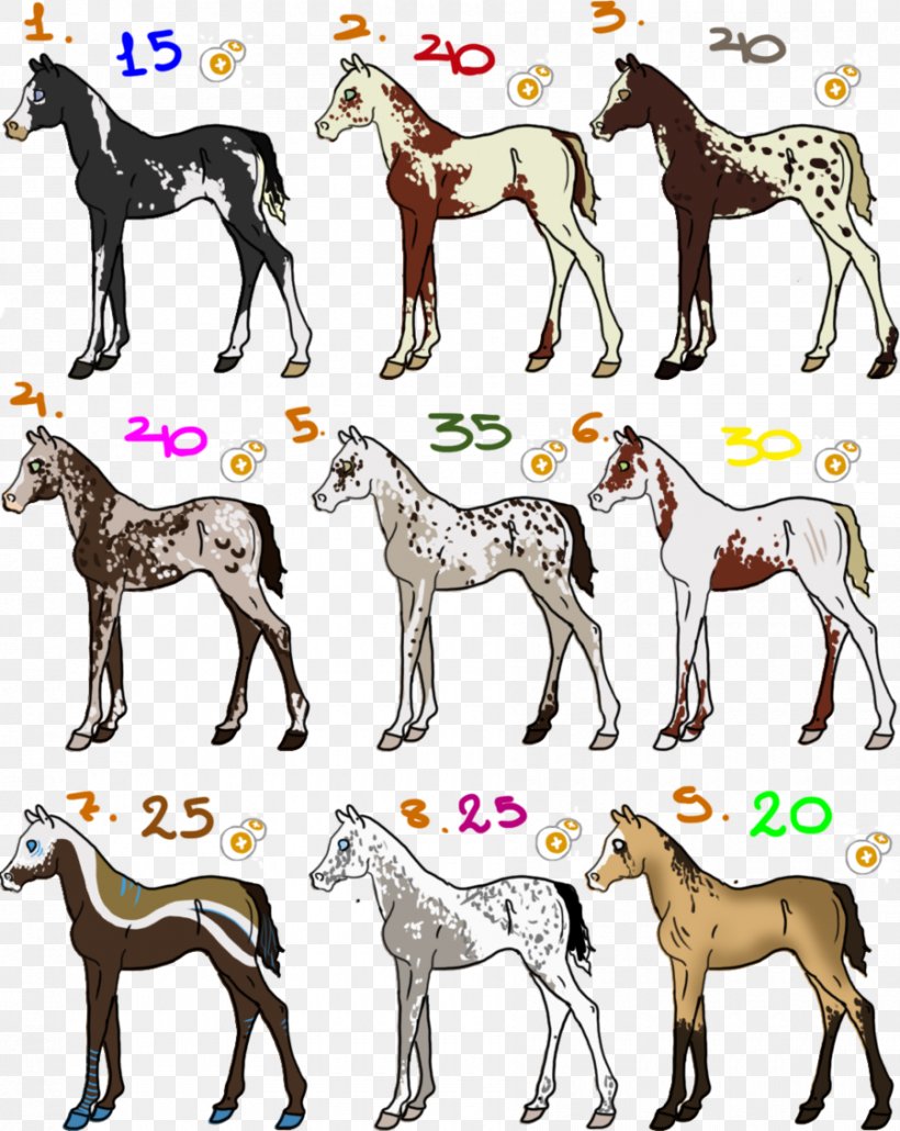 Mustang Foal Colt Mane Pack Animal, PNG, 900x1131px, Mustang, Animal, Animal Figure, Art, Carnivora Download Free