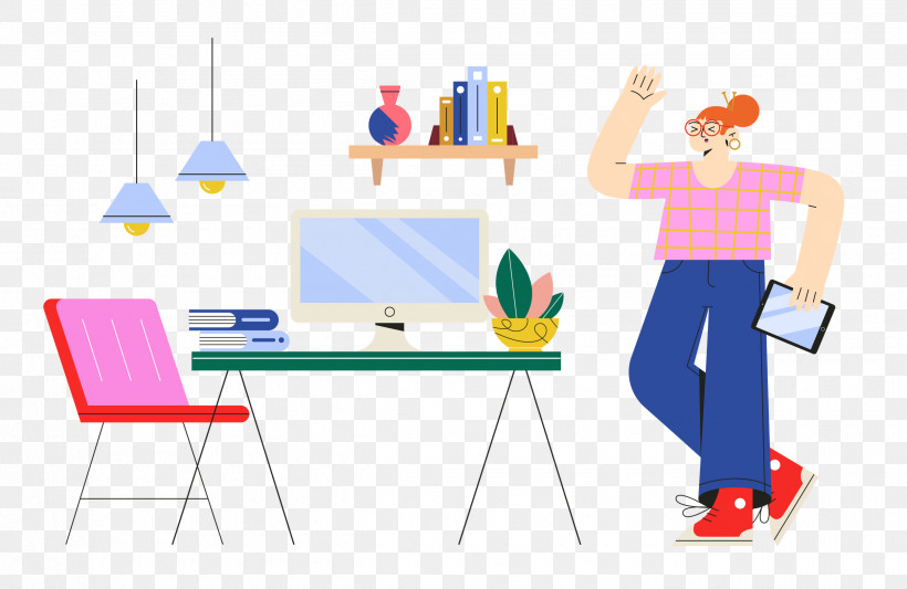 Work Space Working Office, PNG, 2500x1628px, Work Space, Behavior, Desk, Easel, Furniture Download Free