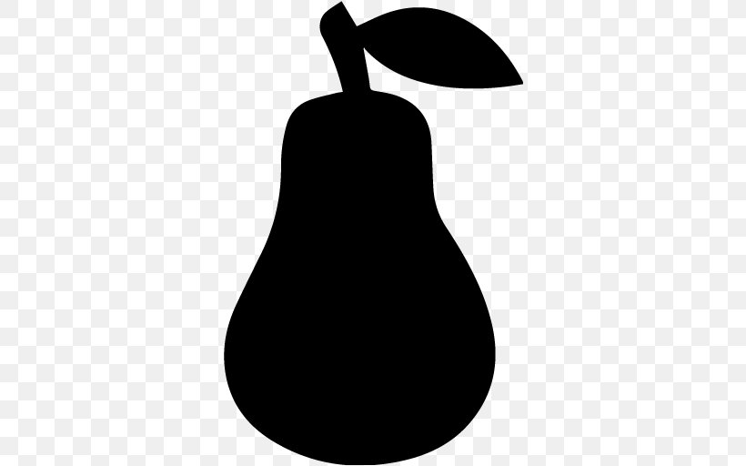 Black Worcester Pear Fruit Clip Art, PNG, 512x512px, Pear, Apple, Black And White, Black Worcester Pear, Food Download Free