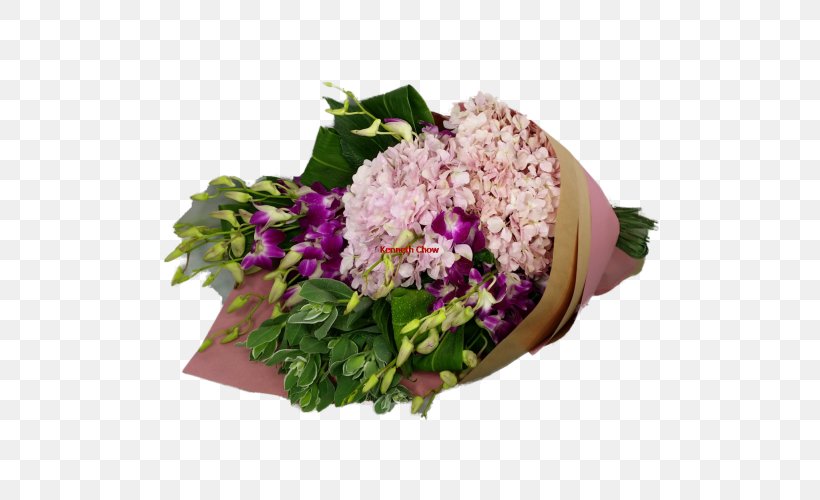 Floral Design Cut Flowers Hydrangea Flower Bouquet, PNG, 500x500px, Floral Design, Annual Plant, Cornales, Cut Flowers, Family Download Free