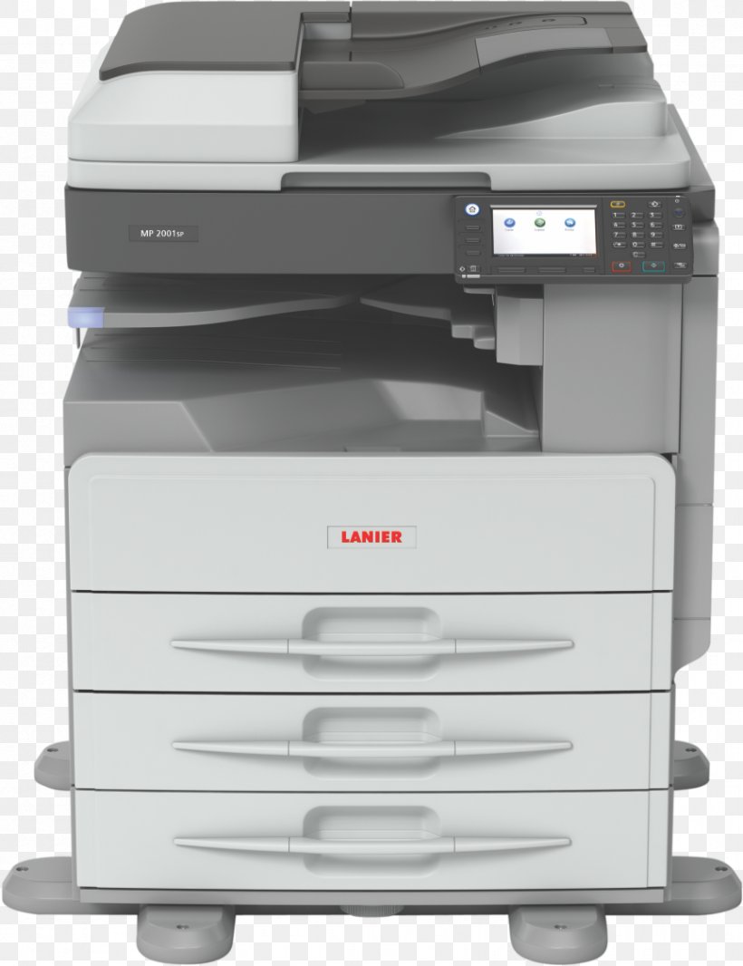 Multi-function Printer Ricoh Gestetner Photocopier, PNG, 865x1125px, Multifunction Printer, Fax, Gestetner, Image Scanner, Ink Cartridge Download Free