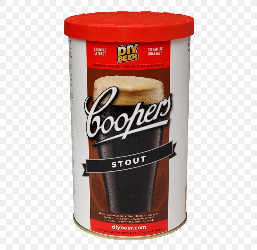 Beer Coopers Original Stout Coopers Brewery Bierkit, PNG, 800x800px, Beer, Bierkit, Coopers Brewery, Cup, Flavor Download Free