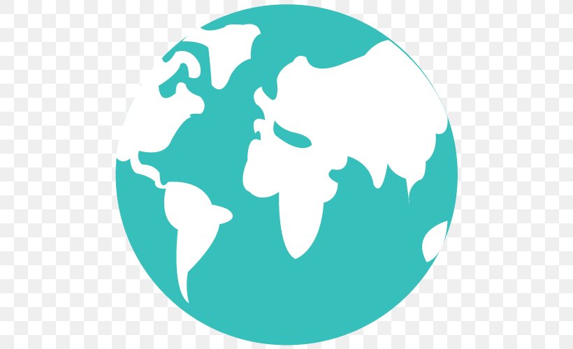 World Map Globe, PNG, 500x500px, World, Aqua, Art, Business, Globe Download Free