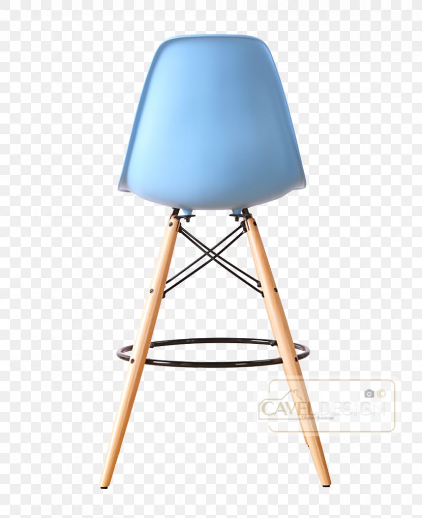Bar Stool Chair Furniture, PNG, 834x1024px, Bar Stool, Bar, Blue, Chair, Charles Eames Download Free
