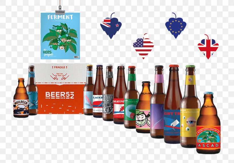 Beer Bottle Beer52.com Craft Beer, PNG, 875x610px, 2018, Beer, Beer Bottle, Bottle, Brand Download Free