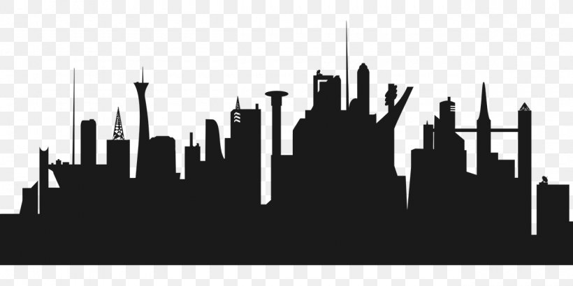 Clip Art Cities: Skylines Image Vector Graphics Illustration, PNG, 1280x640px, Cities Skylines, Black And White, City, Ifwe, Logo Download Free