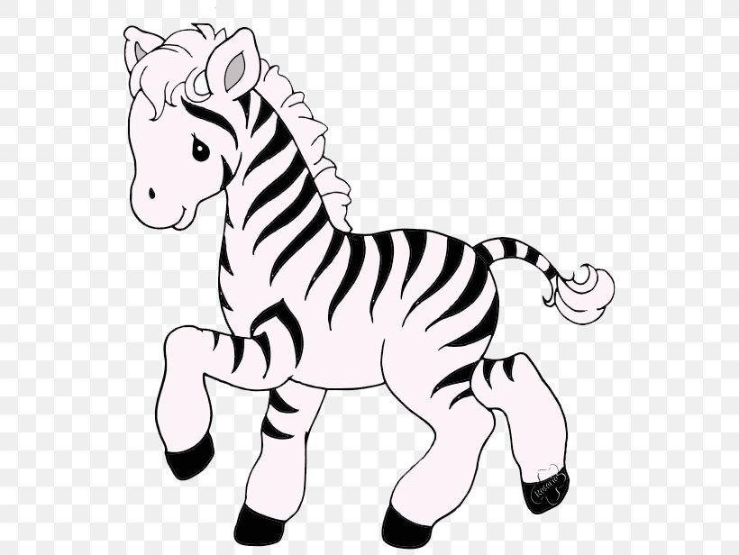 Quagga Pony Zebra Drawing Coloring Book, PNG, 555x616px, Quagga, Animal, Animal Figure, Artwork, Black And White Download Free