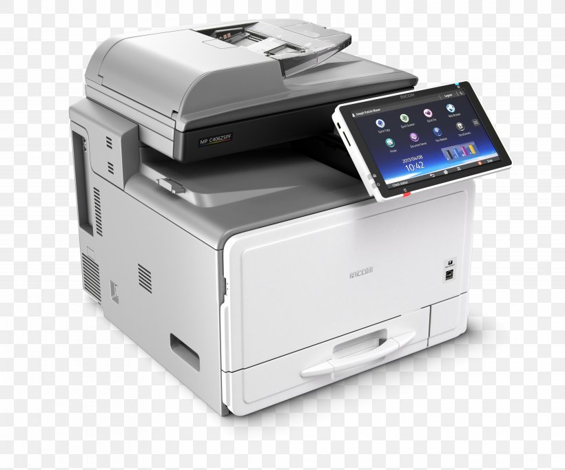 Ricoh Photocopier Multi-function Printer Laser Printing, PNG, 3960x3300px, Ricoh, Canon, Copying, Electronic Device, Image Scanner Download Free