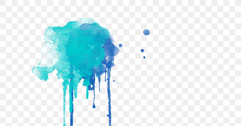Watercolor Painting Drawing Art Drip Painting, PNG, 755x430px, Watercolor Painting, Aqua, Art, Azure, Blue Download Free