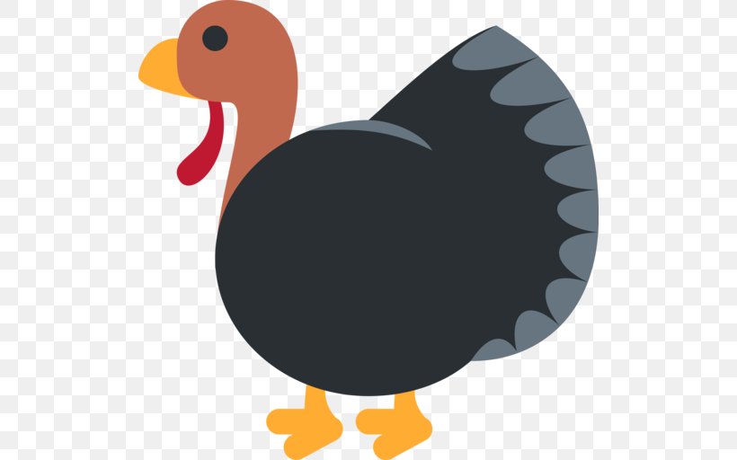 Emojipedia Turkey Meat, PNG, 512x512px, Emoji, Android, Android Marshmallow, Beak, Bird Download Free