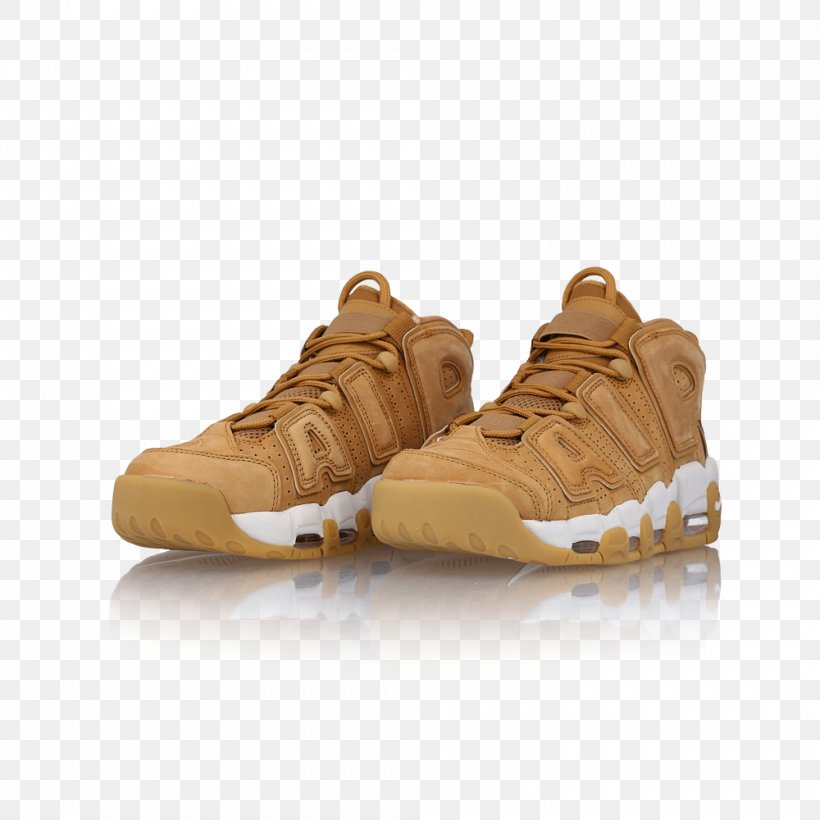 Nike Air More Uptempo '96 Premium Sports Shoes Suede, PNG, 1000x1000px, Shoe, Beige, Brown, Color, Cross Training Shoe Download Free