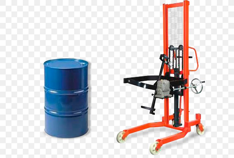 Drum Handler Stacker Pallet Jack Material-handling Equipment, PNG, 674x552px, Drum Handler, Barrel, Cylinder, Drum, Elevator Download Free