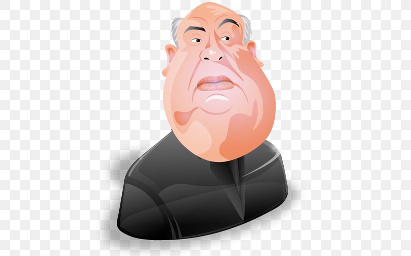 Human Behavior Neck Jaw Head, PNG, 512x512px, Film Director, Actor, Alfred Hitchcock, Chin, Face Download Free