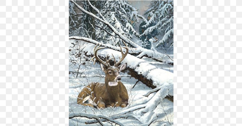 Reindeer White-tailed Deer Elk Deer Hunting, PNG, 690x428px, Reindeer, Antler, Art, Bowhunting, Deer Download Free