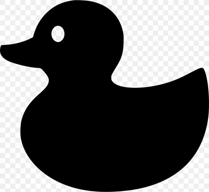 Rubber Duck PlayStation Vita, PNG, 980x900px, Duck, Beak, Bird, Black And White, Ducks Geese And Swans Download Free