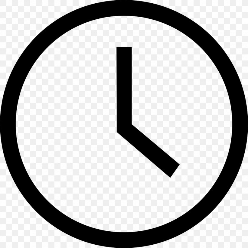 Alarm Clocks Timer Stopwatch, PNG, 980x980px, Clock, Alarm Clocks, Area, Black And White, Font Awesome Download Free