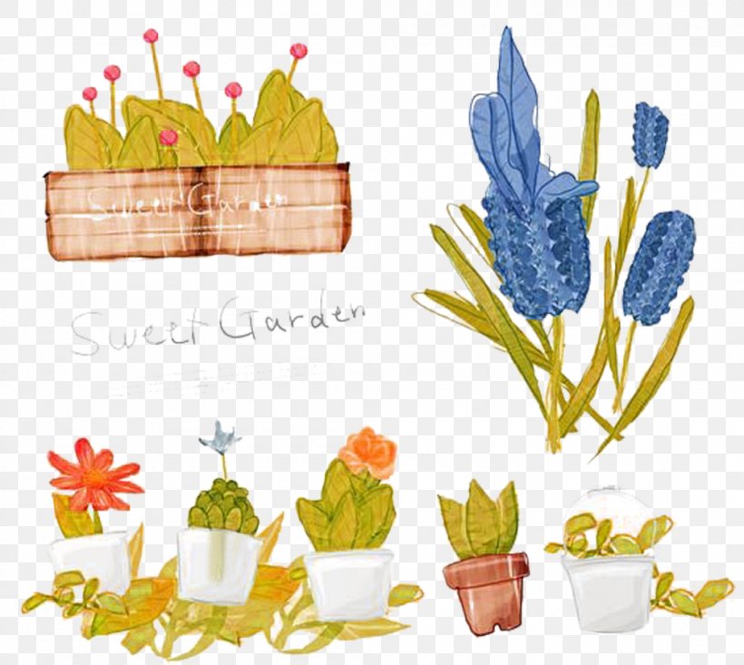 Bonsai Plant Illustration, PNG, 999x894px, Watercolor Painting, Bonsai, Color, Cut Flowers, Floral Design Download Free