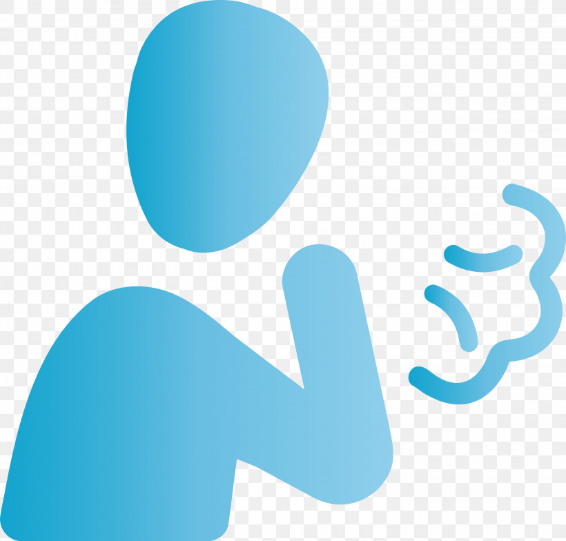 Coughing, PNG, 3000x2869px, Coughing, Aqua, Finger, Gesture, Hand Download Free