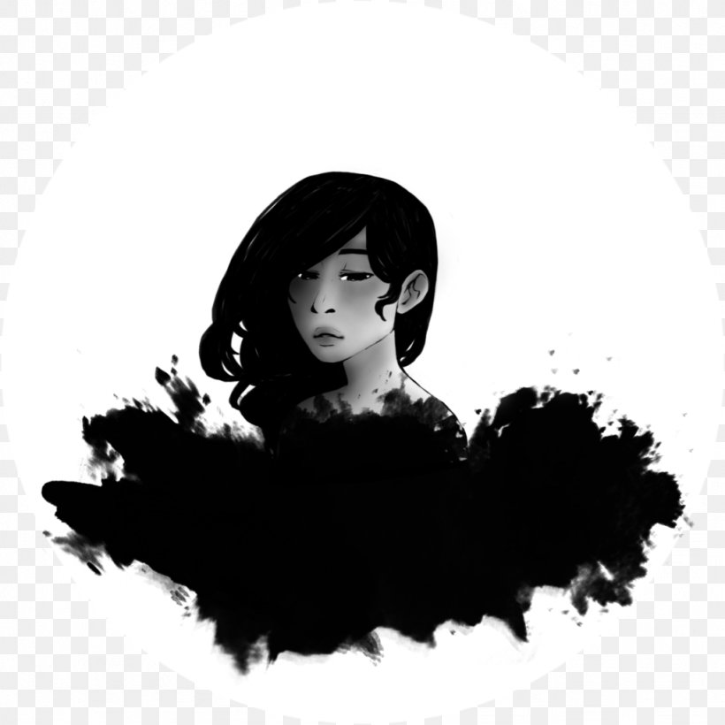Dishonored 2 Drawing Emily Kaldwin Video Game, PNG, 1024x1024px, Dishonored, Art, Black And White, Black Hair, Dishonored 2 Download Free