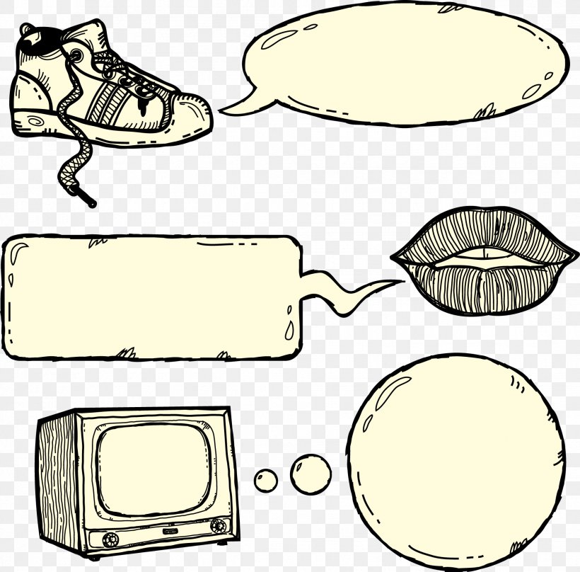 Speech Balloon Cartoon Drawing Shoe, PNG, 1938x1911px, Speech Balloon, Area, Auto Part, Cartoon, Cookware And Bakeware Download Free