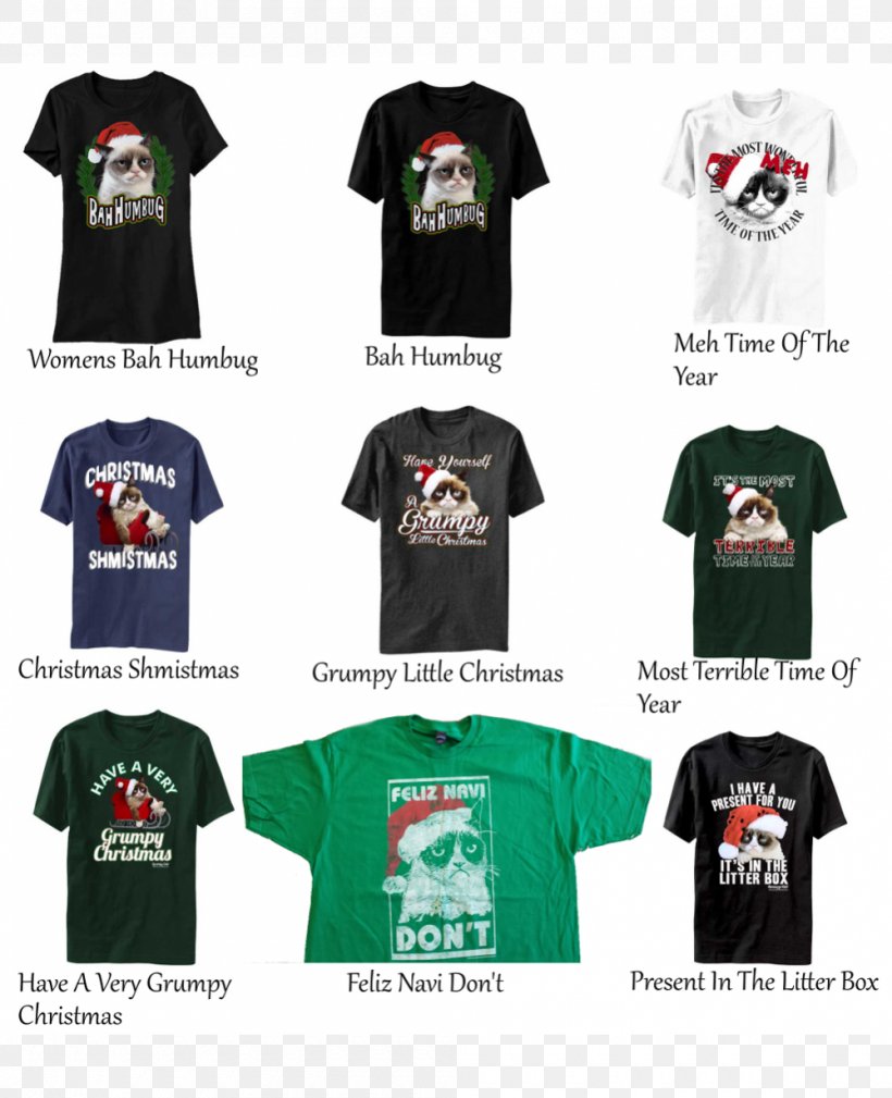 T-shirt Grumpy Cat Logo Sleeve, PNG, 1000x1231px, Tshirt, Brand, Cat, Christmas, Gift Download Free
