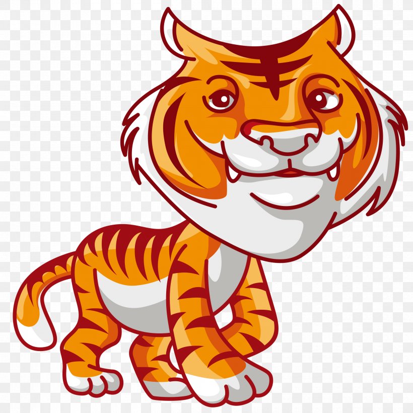 Tiger Illustration Image Lion Design, PNG, 2500x2500px, Tiger, Animal, Animal Figure, Art, Artwork Download Free