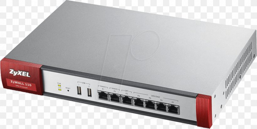ZyXEL ZYWALL110 VPN Firewall Virtual Private Network Computer Appliance Unified Threat Management, PNG, 883x445px, Firewall, Computer Appliance, Computer Network, Computer Security, Electronic Device Download Free