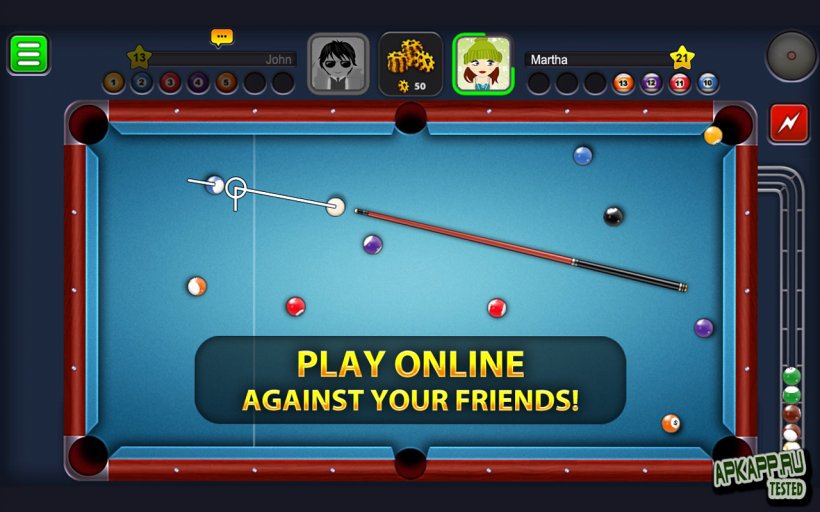 8 Ball Pool Billiards Android Eight-ball, PNG, 1280x800px, 8 Ball Pool, Android, Aptoide, Baize, Billiard Ball Download Free