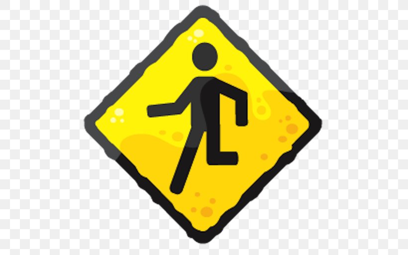 Pedestrian Crossing Traffic Sign Manual On Uniform Traffic Control Devices Stop Sign, PNG, 512x512px, Pedestrian Crossing, Area, Driving, Logo, Pedestrian Download Free