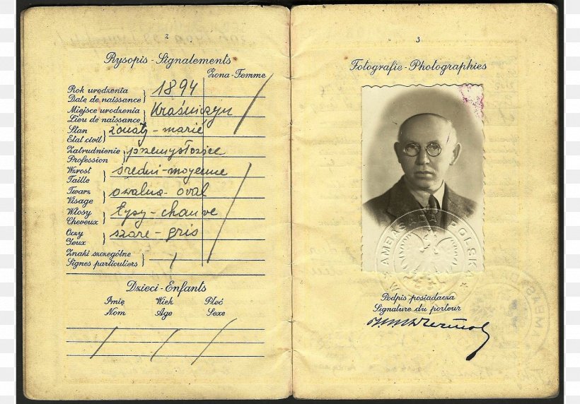 Second World War Polish Passport Identity Document Consul, PNG, 1517x1060px, Second World War, British Passport, Consul, Consulate, Diplomat Download Free