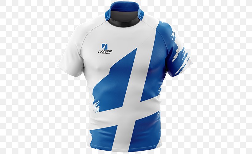 T-shirt Rugby Shirt Jersey, PNG, 500x500px, Tshirt, Active Shirt, Blue, Clothing, Cobalt Blue Download Free