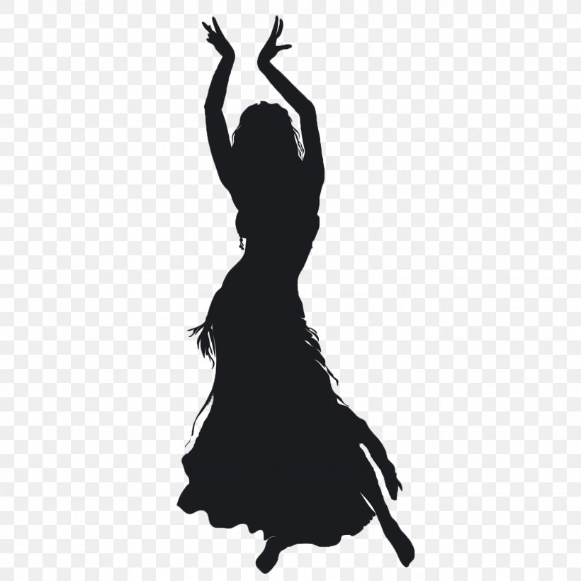 Belly Dance Silhouette Royalty-free, PNG, 1600x1600px, Belly Dance, Art, Ballet Dancer, Black, Black And White Download Free