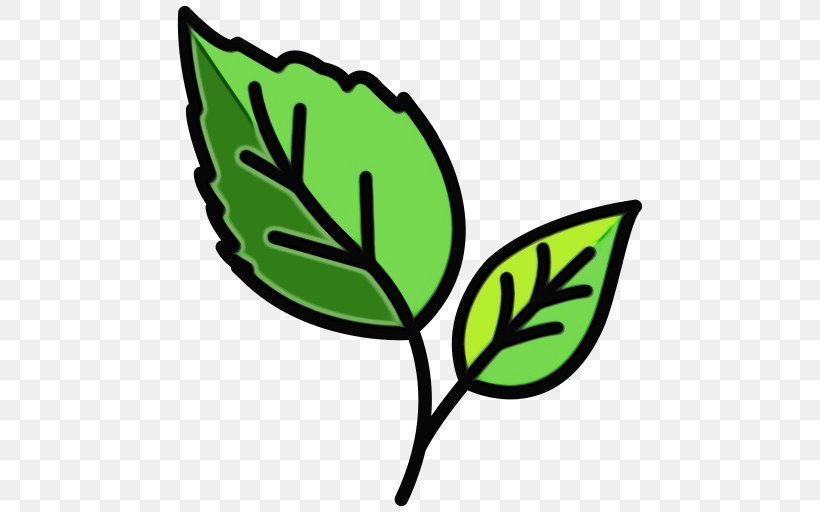 Leaf Green Plant Flower Logo, PNG, 512x512px, Watercolor, Flower, Green, Leaf, Logo Download Free