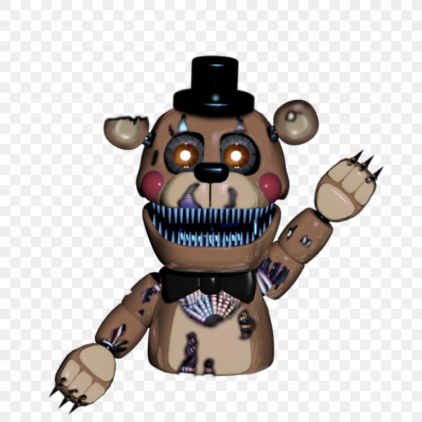 Five Nights At Freddy's 2 Five Nights At Freddy's 4 Five Nights At Freddy's 3 Five Nights At Freddy's: Sister Location, PNG, 999x999px, Nightmare, Animatronics, Carnivoran, Fear, Figurine Download Free