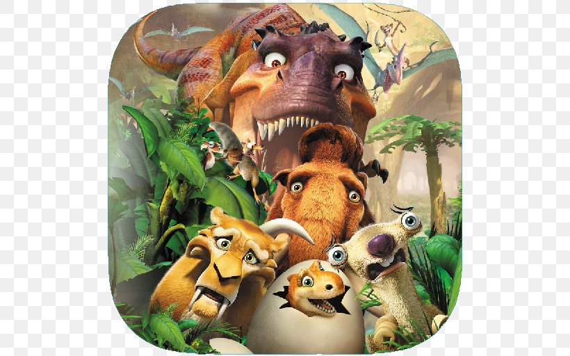 Ice Age: Dawn Of The Dinosaurs Scrat Sid Film, PNG, 512x512px, Ice Age Dawn Of The Dinosaurs, Animation, Blue Sky Studios, Denis Leary, Fauna Download Free