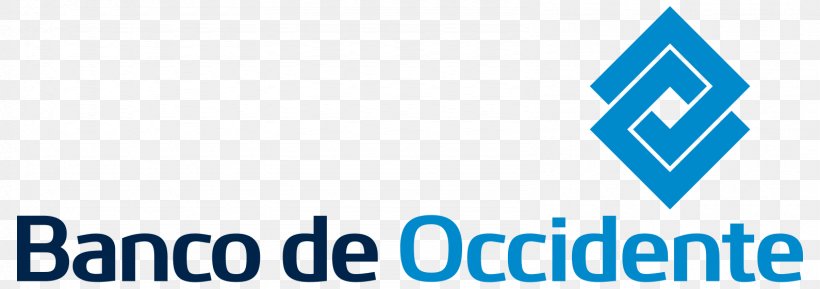 Banco De Occidente Credencial Colombia Bank Grupo Aval Acciones Y Valores Logo, PNG, 1590x561px, Banco De Occidente Credencial, Area, Banco De Ideas, Bank, Blue Download Free