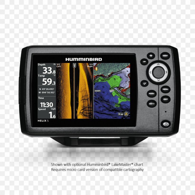 GPS Navigation Systems Fish Finders Chirp Global Positioning System Sonar, PNG, 1024x1024px, Gps Navigation Systems, Chirp, Computer Monitors, Display Device, Display Size Download Free