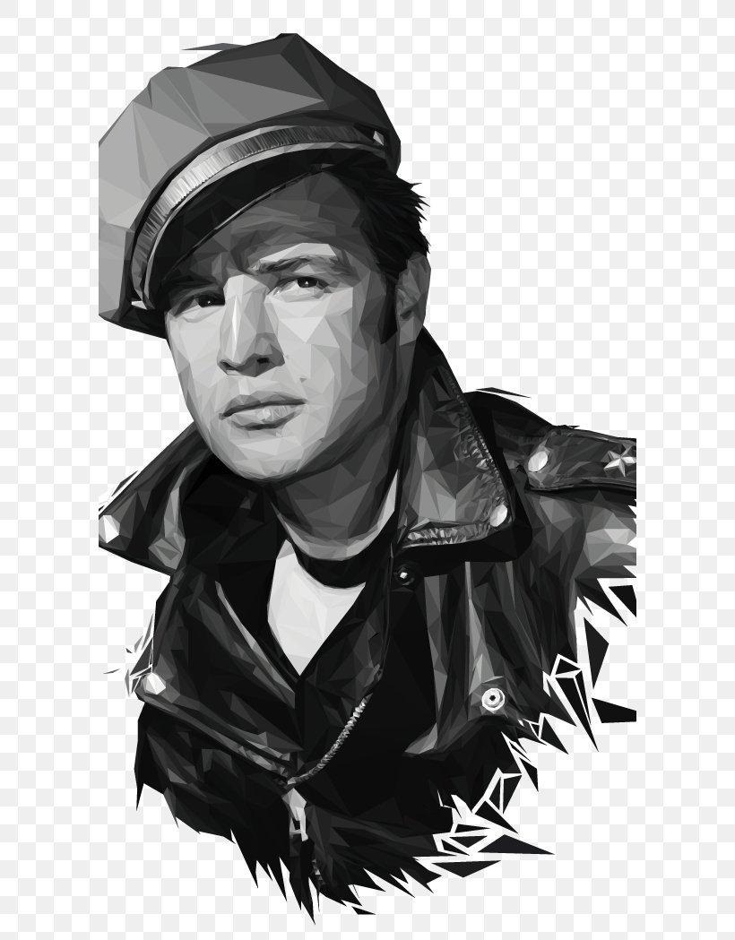 Marlon Brando The Wild One Hollywood Actor Film, PNG, 600x1049px, Marlon Brando, Actor, Art, Automotive Design, Black And White Download Free