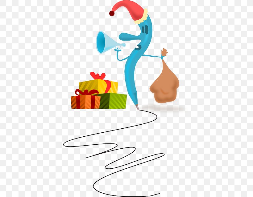 Santa Claus A Christmas Carol Illustration, PNG, 410x640px, Santa Claus, Christmas, Christmas Carol, Christmas Gift, Christmas Tree Download Free