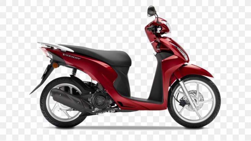 Honda Vision Scooter Car Motorcycle, PNG, 864x486px, Honda, Automatic Transmission, Automotive Design, Car, Honda Sh150i Download Free