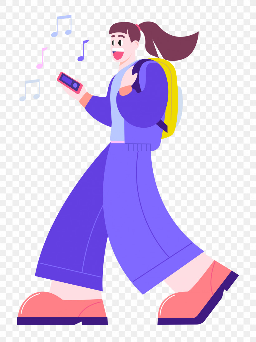 Listening Music, PNG, 1869x2500px, Listening Music, Cartoon, Character, Clothing, Happiness Download Free