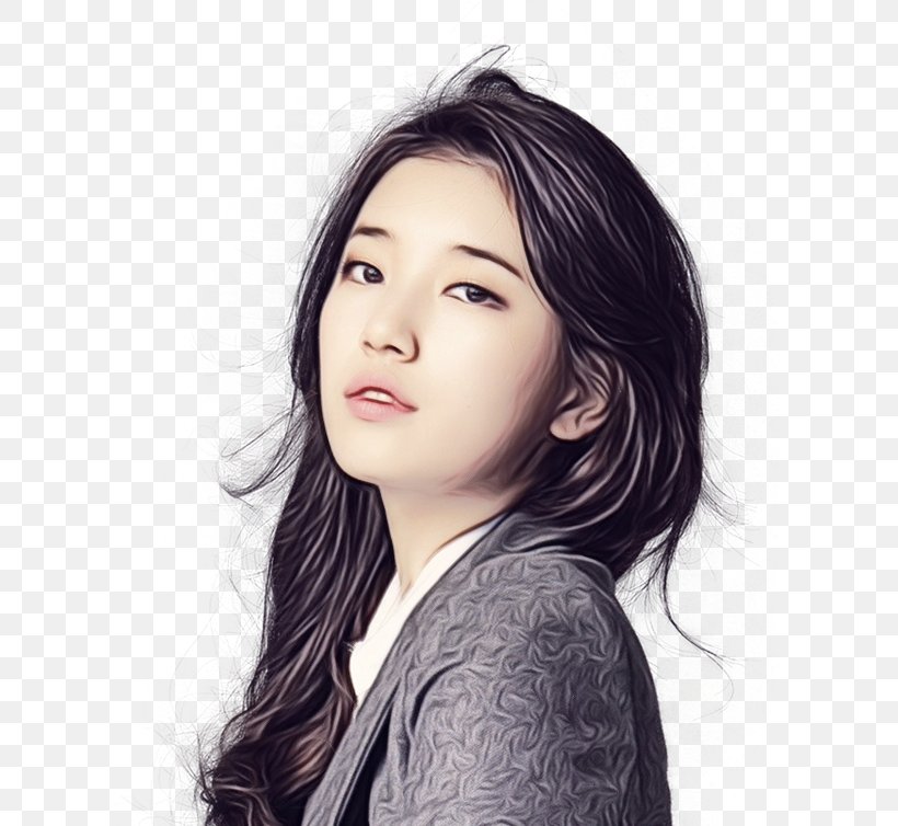 Park Cartoon, PNG, 701x754px, Bae Suzy, Actor, Beauty, Black Hair, Brown Hair Download Free