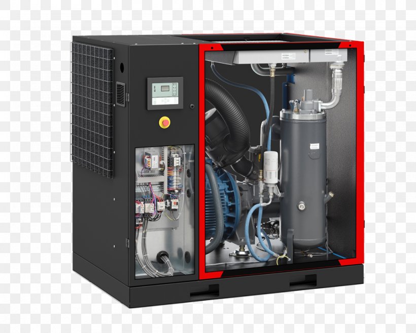 Rotary-screw Compressor Atlas Copco Electric Generator, PNG, 1024x822px, Rotaryscrew Compressor, Air Dryer, Atlas Copco, Business, Check Valve Download Free