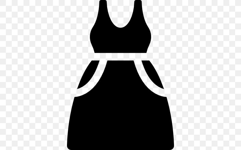 Dress Clothing Fashion, PNG, 512x512px, Dress, Black, Black And White, Boutique, Clothing Download Free